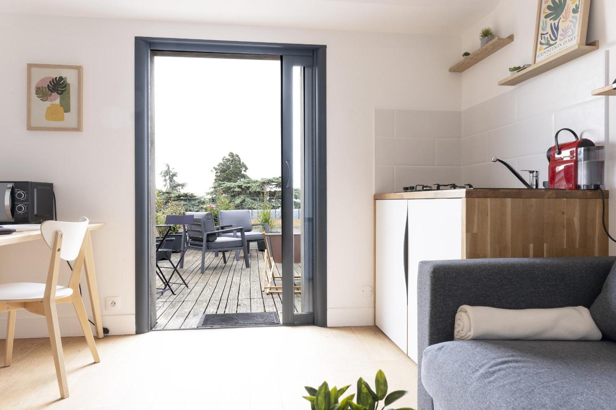 Petit Gite T2 Des Balcons D'Ancenis Bagian luar foto